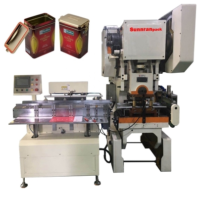 Automatic Tin Box Making Machine For 290mm Fancy Can 50Can/ Minute