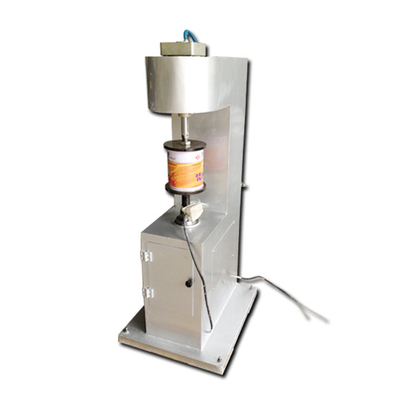 Manual Semi Auto Packing Machine , Can Flanger Machine 15CPM Tinplate Material