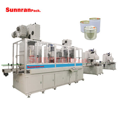 Volautomatische productielijn voor drums met rolranden met een capaciteit van 30 blikken/min