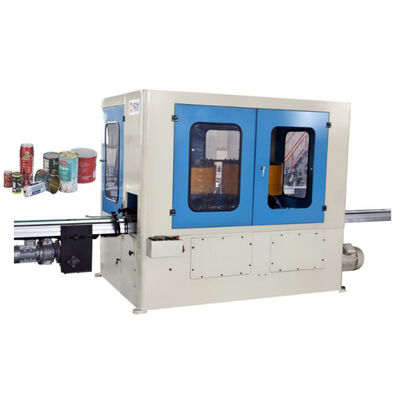 Volledig automatische combinatiemachine voor de productie van voedselblikjes met een capaciteit van 550/200 blikjes/min.