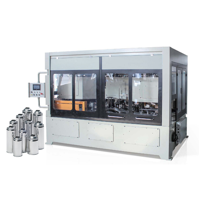 Automatische Aërosolproductielijn met Werkende Post 4