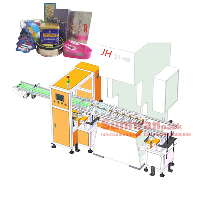 Ce-Lijn 3800x1300x1800mm van CertificaatMachine voor het maken van blikjes production Szie